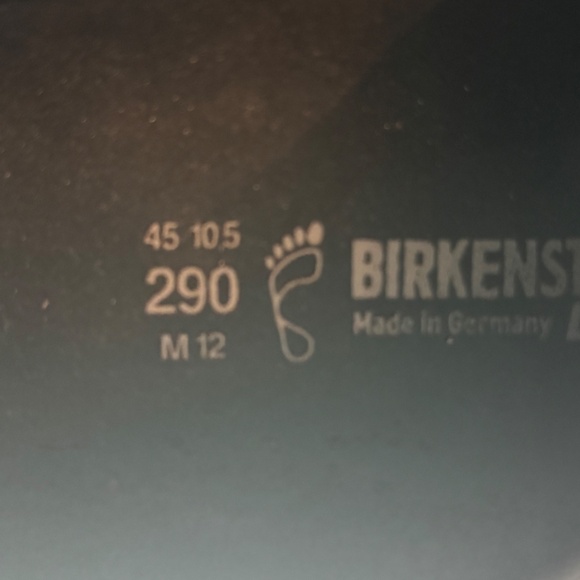 🆕 Men Birkenstock Professional Profi Birki Steel Grey Metal sz 12 US/ UE 45 - Picture 9 of 13